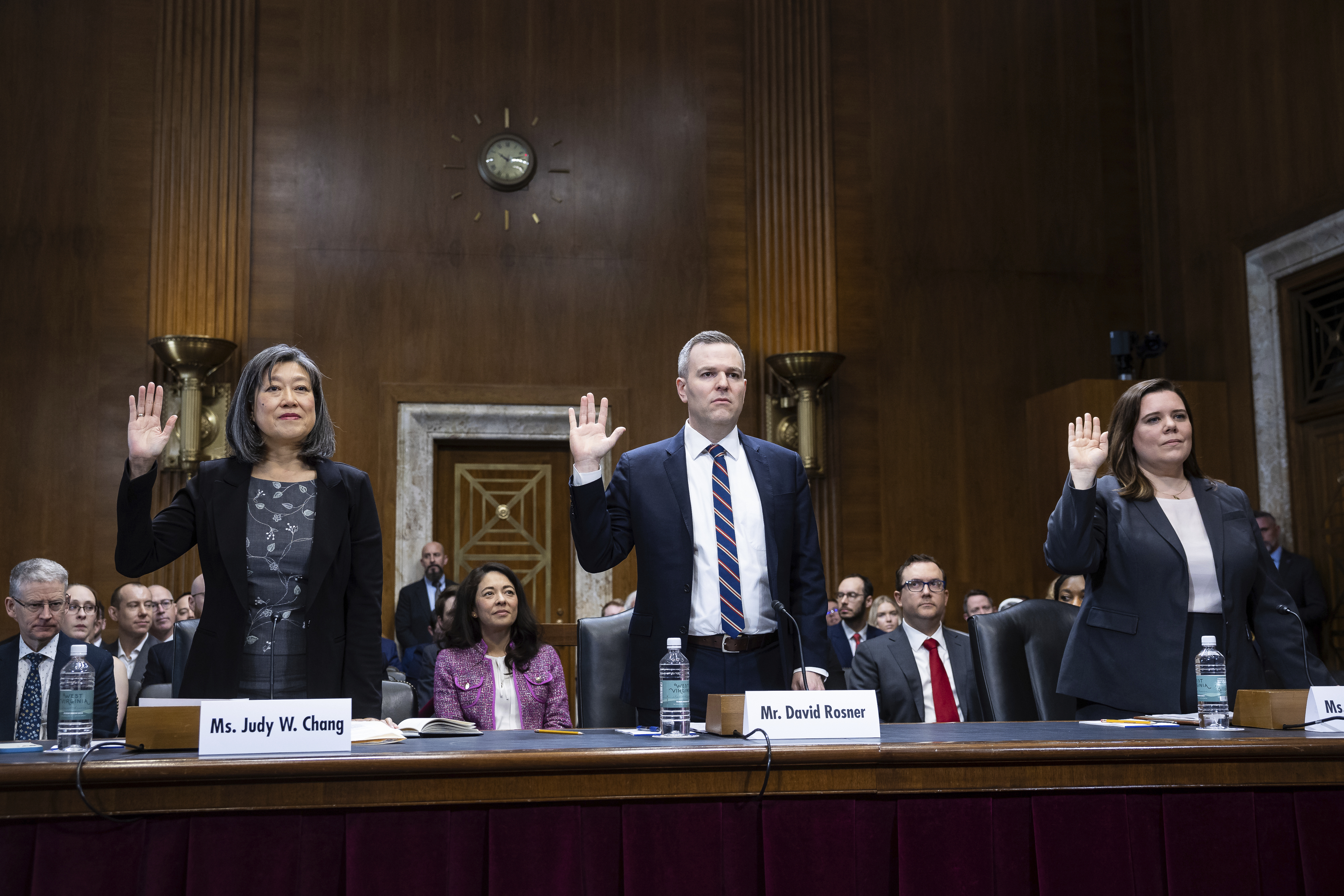 Judy Chang, David Rosner and Lindsay See. Judy Chang, David Rosner and Lindsay See.